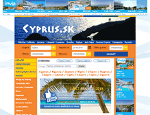 Tablet Screenshot of cyprus.sk